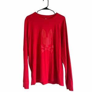 Psycho Bunny Long Sleeve Logo Tee Size 6